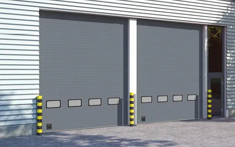 EN 13241-1 Compliance Guide for Industrial Sectional Doors: Thermal Insulation, Wind Load & Safety Systems