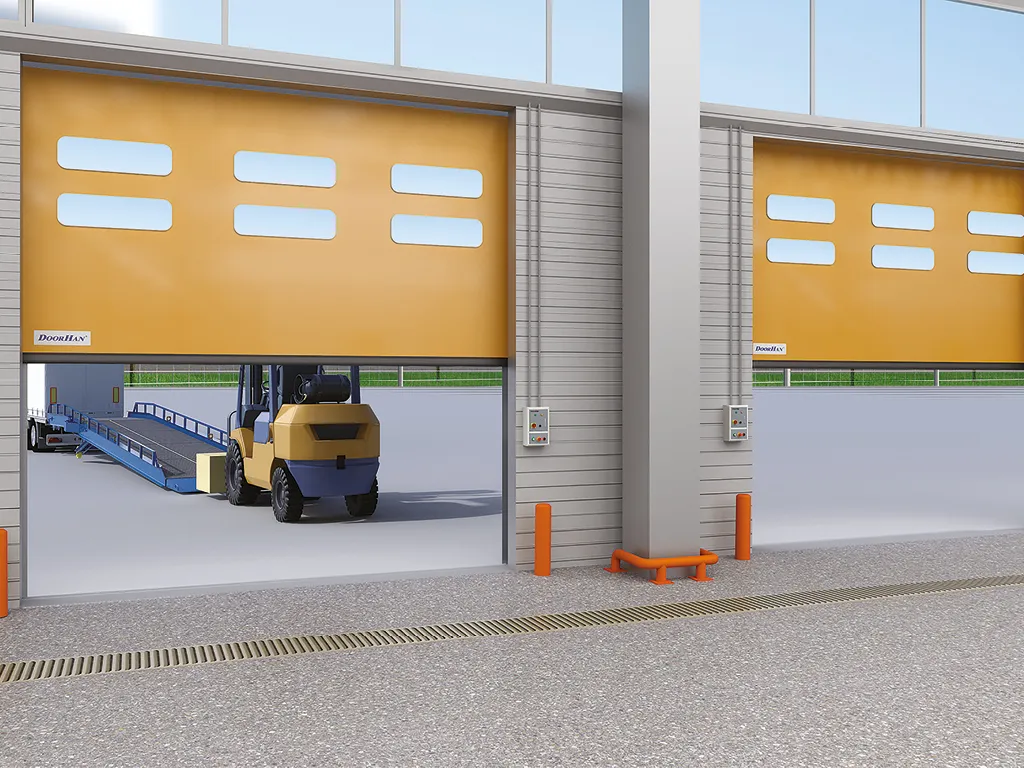 High-speed rolling gates of the SPEEDROLL SDO series by DoorHan - view 2