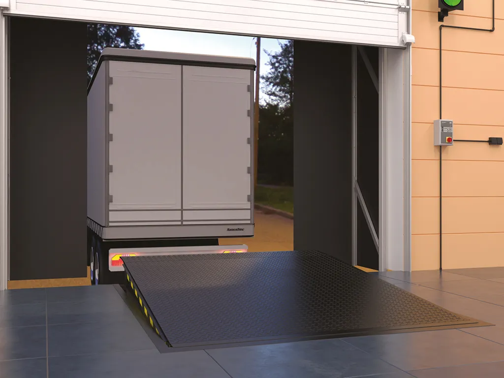Leveling platform with retractable lip, DS series by DoorHan - view 2