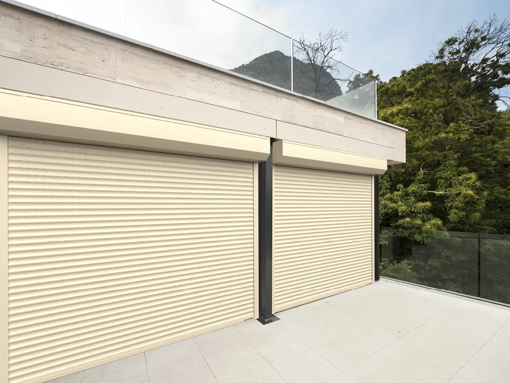 Showcase roller shutters made of perforated foam-filled profile RH58PN by DoorHan - view 2